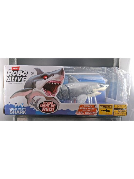 Zuru Other - Zuru Robo Alive Great White Shark Robotic Pet Toy 3+ Eyes Light Up